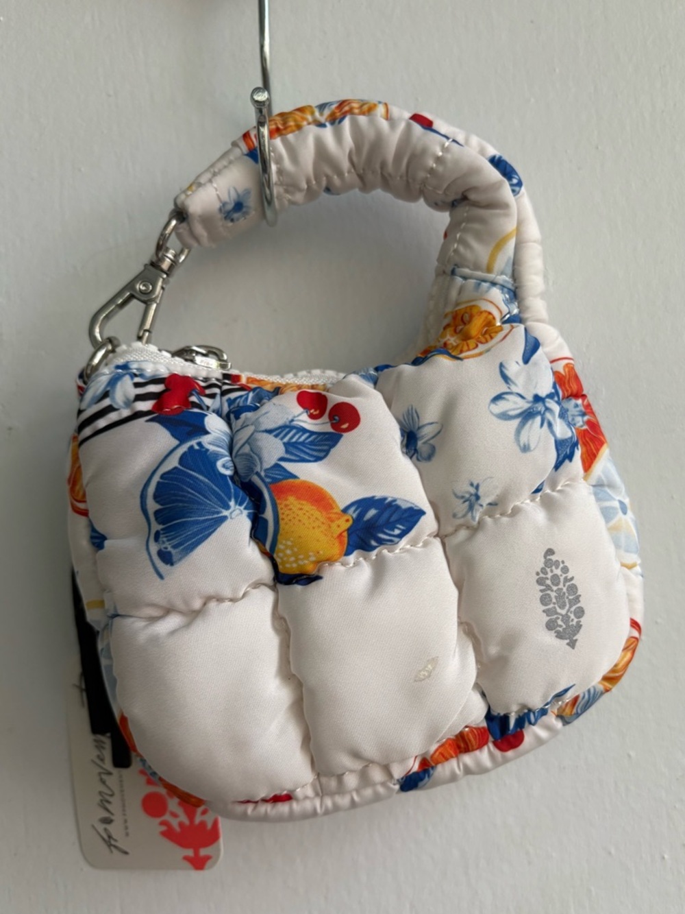 FP Movement Quilted Printed Micro Pouch- Tangerine Dream! Limited Edition!🔥NWT!